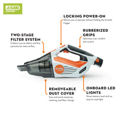 SEA 20 Battery Powered Hand Vacuum